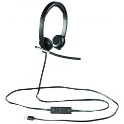 Logitech H650E Corded headset stereo USB - EMEA ( 981-000519 )  - Img 2