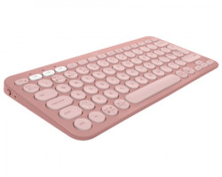 Logitech K380s Bluetooth Pebble Keys 2 US roze tastatura - Img 3