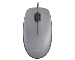 Logitech M110 silent optical sivi miš - Img 1