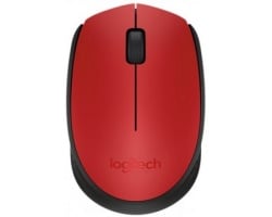 Logitech M171 Wireless miš crveni -1