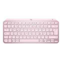 Logitech MX Keys Mini Wireless Illuminated Keyboard - Rose - US ( 045376 )  - Img 1