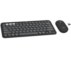 Logitech pebble2 combo graphite us Tast+mis usb wireless ( 23559 )