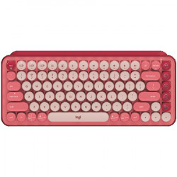 Logitech pop keys bluetooth mechanical keyboard rose ( 920-010737 ) - Img 1