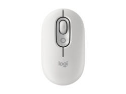 Logitech Pop Mouse with Emoji, Off-White miš -1