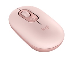 Logitech Pop Mouse with Emoji, Rose miš -5