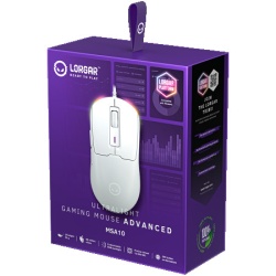 Lorgar MSA10, Ultralight Wired Gaming Mouse, white ( LRG-MSA10-WH ) -5