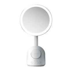 Magsafe sy-w02250 sivi zvucnik bluetooth + ogledalo makeup + bezicni punjac ( ZV1240 )