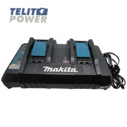 Makita brzi punjač baterije za ručni alat 18V za dva akumulatora DC18RD ( 2333 ) - Img 2