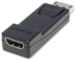 Manhattan 151993 DisplayPort/M - HDMI/F dongle 1080p Crni Adapter -2