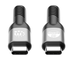 Manhattan 356374 USB-C M/M 3.1/8K/60Hz/Thunderbolt 4/40Gbps/PD/1m Kabl -4