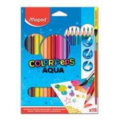 Maped akvarel drvene bojice aqua 1/18 ( m836012 )