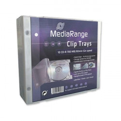 MediaRange BOX86 Kutija za CD CLIP TRAY BELA 2.5MM