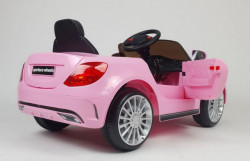 Mercedes Auto na akumulator 12V za decu model 220 - Pink - Img 4