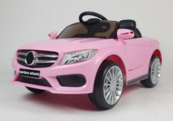 Mercedes Auto na akumulator 12V za decu model 220 - Pink - Img 8
