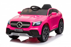 Mercedes GLC Coupe - Pink Licencirani auto na akumulator sa kožnim sedištem i mekim gumama