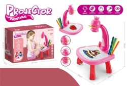 Merx sto za crtanje sa projektorom jednorog ( ms73457 )