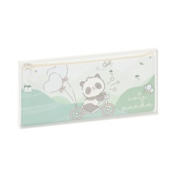 Meshu Pernica  200 x 100 mm "Cute Panda" Eko-koža   ( 16PRM349268 )-2