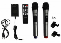 Microlab TL20 karaoke zvucnik 200W, bluetooth, LED, 12V/4500mAh, Aux, USB, microSD, FM RADIO,Mic*2 - Img 4