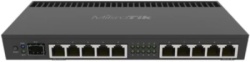 Mikrotik router board rb4011igs+rm, 228 × 120 × 30 mm,crna