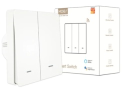 Moes zs-b-eu2-wh-ms pametni prekidac eu sa 2 prekidaca beli smart zigbee ( 400-1172 )