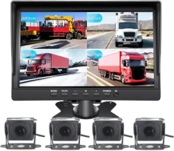 Monitor za kamion/bus 10.1 ahd 1024*600 + 4 x ahd rikverc kamere mk-kt1012hd ( 01-797 )