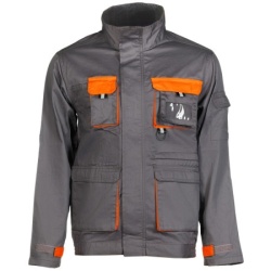 Monsun Radna bluza contrast siva/narandžasta, vel.s ( 54832 )-2