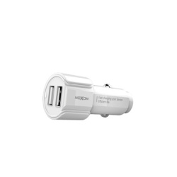 Moxom Auto punjac kc-15 2xusb 5v/2.4a type c beli ( A503 )-4