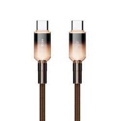 Moxom mx-cb309 Usb data kabal 60w type-c na type-c pd 1m zlatni ( U2143 )