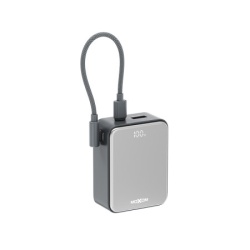 Moxom mx-pb195 mini fast 22.5w type c - lightning 10000mah sivi Power bank ( BAT9579 )