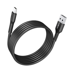 Moxom Usb data kabal mx-cb125 3a type-c 1m crni ( U2039 )-1