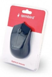 MUS-3B-02 ** Gembird Opticki mis 1000Dpi 3-button black 105mm USB (221) - Img 3