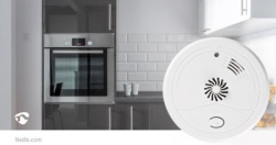Nedis DTCTH10WT Alarm za toplotu Na baterije, 85db, ABS, Bela