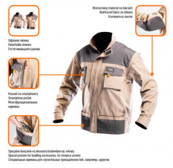 Neo tools bluza radna 2u1 XL/56 ( 81-310-XL )