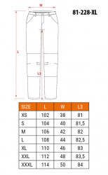 Neo tools pantalone Denim vel XL ( 81-228-XL ) - Img 3