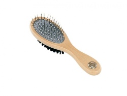 Nobby 72624 Nature Line četka za pse drvena dvostrana S ( NB72624 )-1