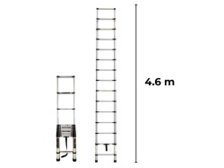 Norvel teleskopske aluminijumske merdevine do 4.6m ( KLK-LD-22 )