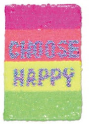 Notes piši briši choose happy sa šljokicama 78L BD32-S76 ( 09/70092 )