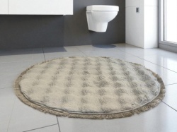 Okrugla Prostirka za kupatilo fi 77cm A3 ( VLK000183-a3 )