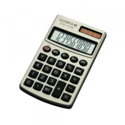 Olympia kalkulator LCD 1110 euro, silver ( 1056 )