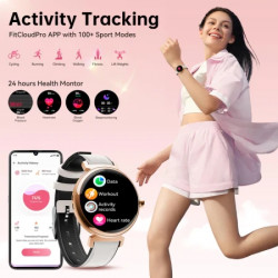 Oukitel BT30 smartwatch for women black ( BT30 black ) - Img 7