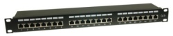 Patchcord kabal panel, 24 porta STP 5e 1U