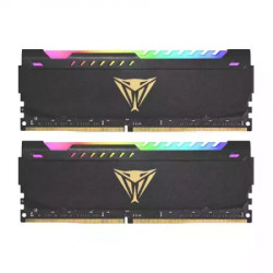 Patriot memorija DDR4 16GB 2x8GB 3600MHZ viper steel RGB black dual channel PVSR416G360C0K - Img 1