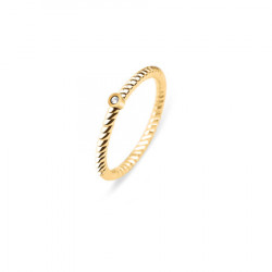 Paul hewitt rope north star zlatni prsten od hirurškog Čelika 54 ( ph-fr-stro-g-54 ) - Img 4