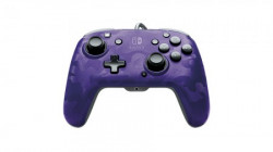PDP Nintendo Switch Faceoff Deluxe Controller + Audio Camo Purple ( 035809 ) - Img 1