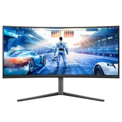 Philips 34M2C6500/00 34"/OLED,zakrivljen/3440x1440/175Hz/0.03ms/HDMIx2,DP,USB/Visina/crna Monitor ( 34M2C6500/00 )