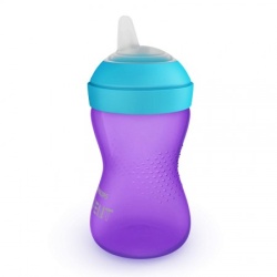 Philips Avent šolja sa mekanim kljunom 300ml -  ljubičasta ( SCF802/02 )-1