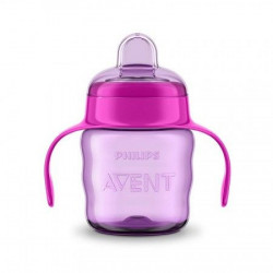 Philips Avent spout cup easy sip 7oz/200ml 6m+ pink ( SCF551/03 ) - Img 2