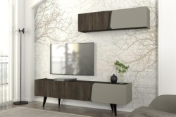 Piazza tv regal sivo-tamni orah cura ( 0000442 )