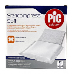Pic stericompress soft sterilne gaze 7,5x7,5 12kom ( A031924 ) - Img 3