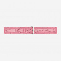 Pink rozi poletto faux-leather alligator grained kožni kaiš za sat ( 549/16.24 ) - Img 2